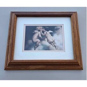 Art Print Titled The Kiss by Artist Bessie Pease Gutmann Nicely Framed